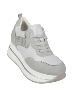 Gavi Sneakers donna stringate con platform
