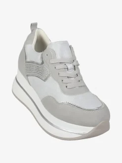 Gavi Sneakers donna stringate con platform