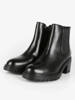 Geox D DAMIANA E Stivaletti chelsea in pelle con tacco
