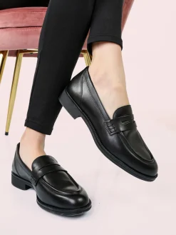 Geox D JAYLON 2B Mocassini donna in pelle - nero