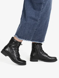 Geox D RAWELLE E Anfibi in pelle da donna