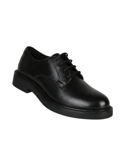 Geox D SERILDA E Francesine stringate donna in pelle - nero