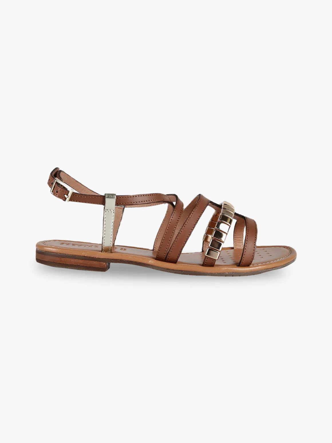 Geox D SOZY S S Sandali bassi donna intrecciati