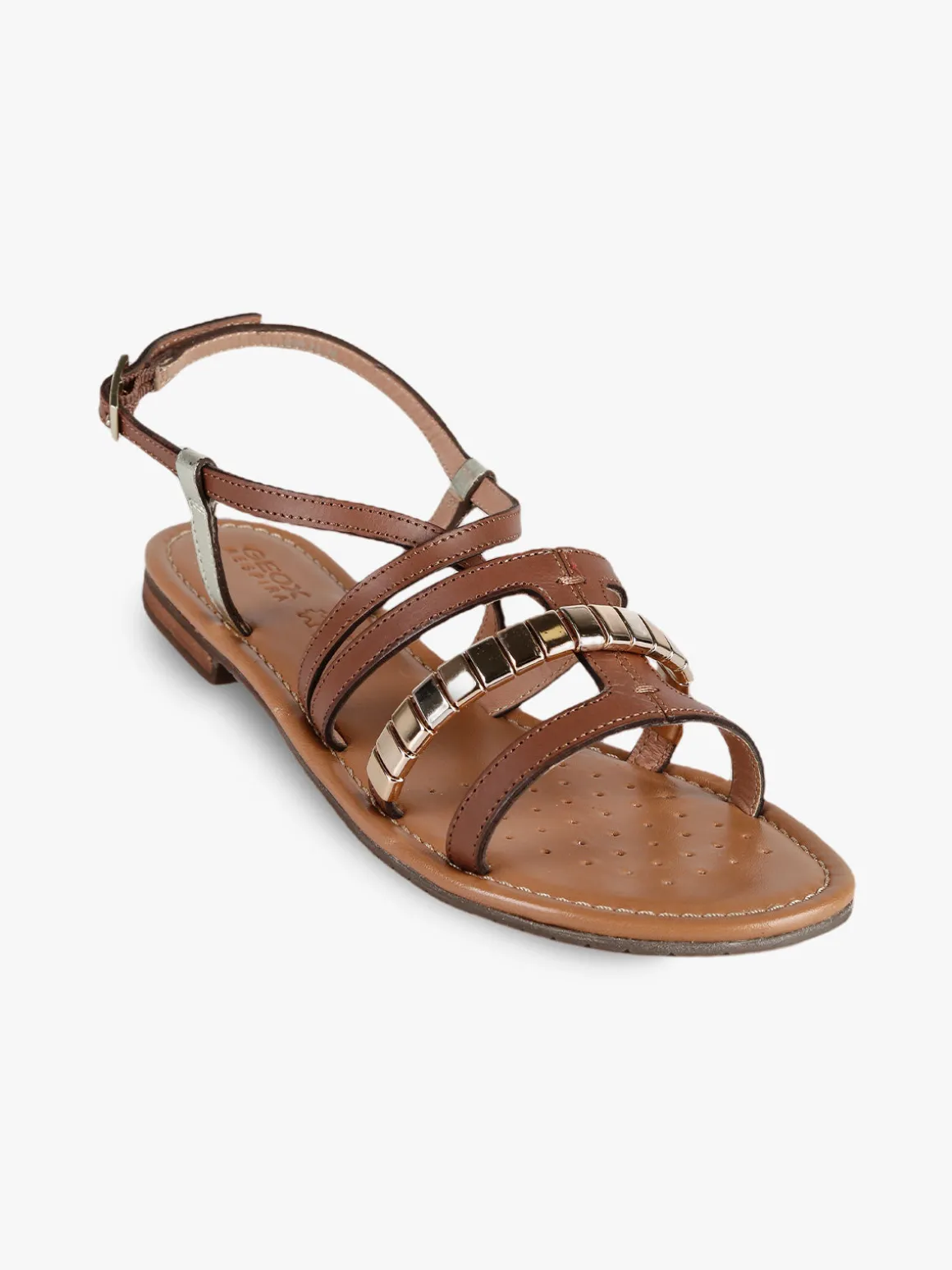 Geox D SOZY S S Sandali bassi donna intrecciati