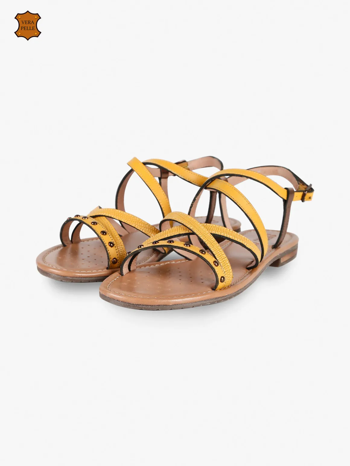 Geox D SOZY S W Sandali bassi donna in pelle