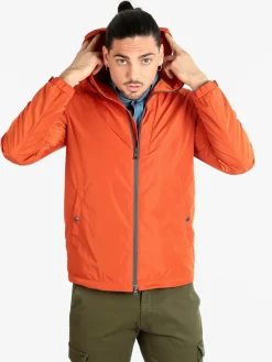 Geox F5241 Giacca leggera da uomo con cappuccio