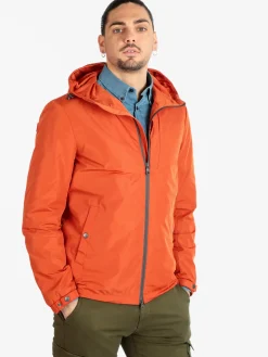 Geox F5241 Giacca leggera da uomo con cappuccio