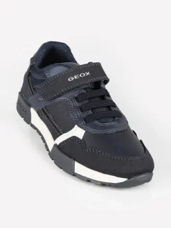 Geox J ALFIER B.A Sneakers da bambino con strappo