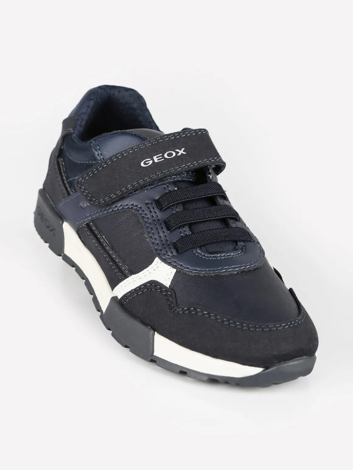 Geox J ALFIER B.A Sneakers da bambino con strappo