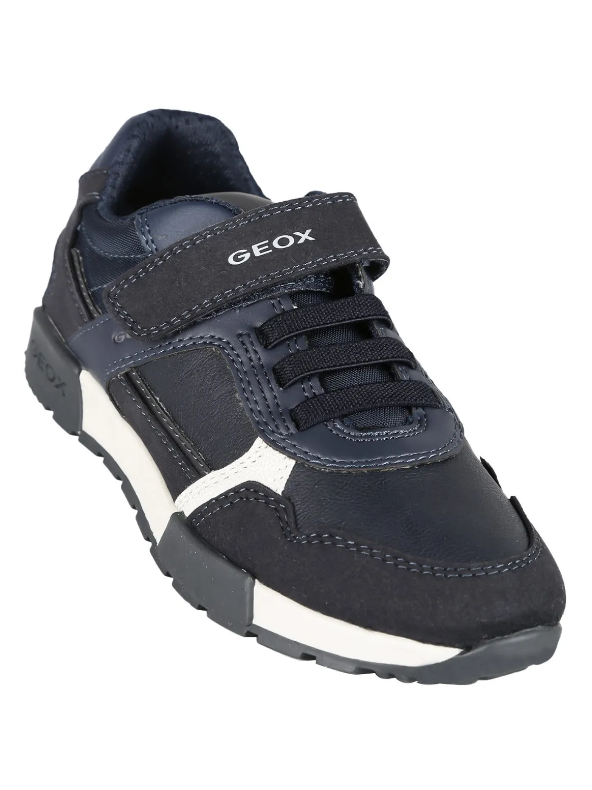 Geox J ALFIER B.A Sneakers da bambino con strappo