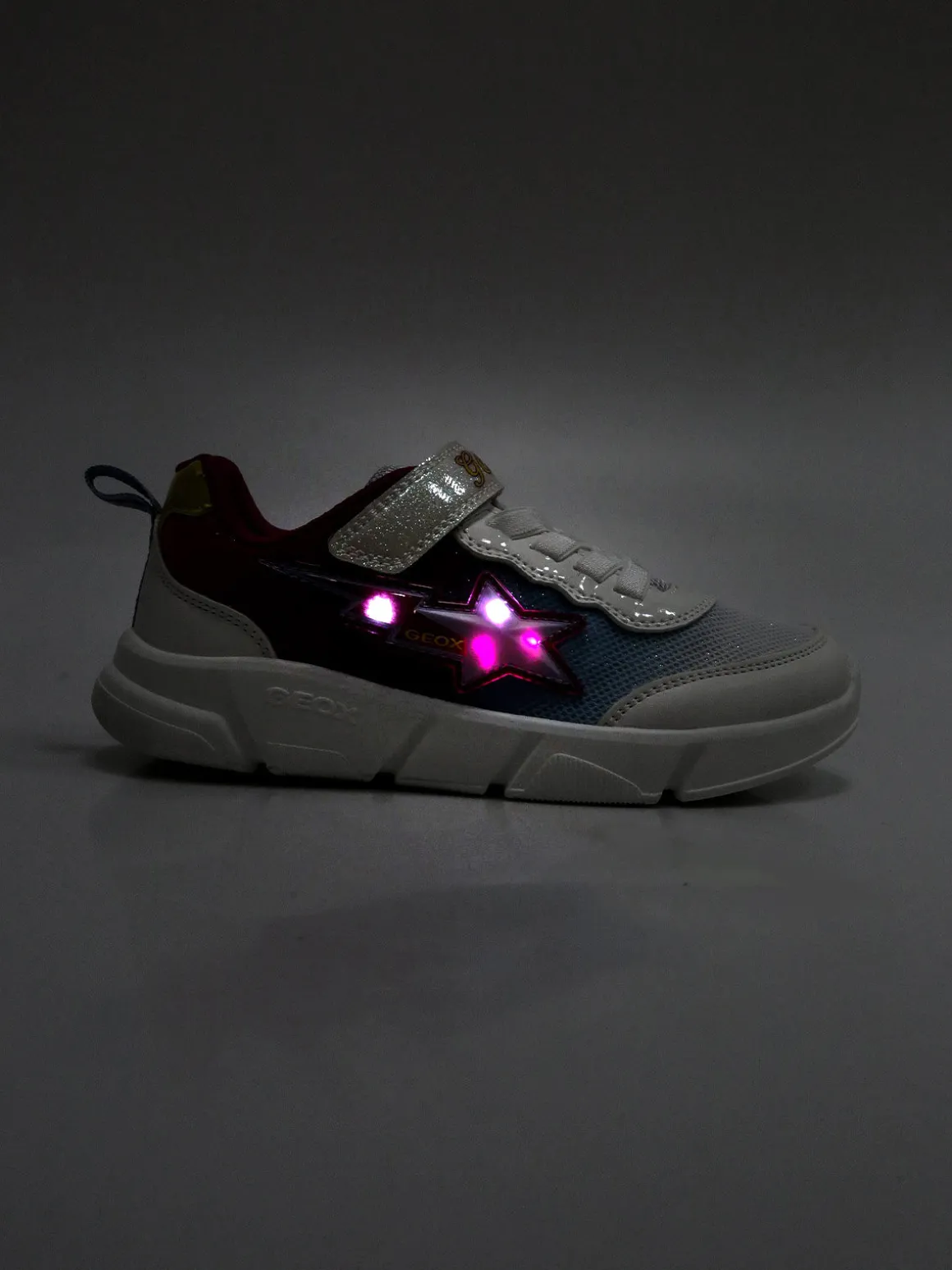 Geox J ARIL Sneakers da bambina con led