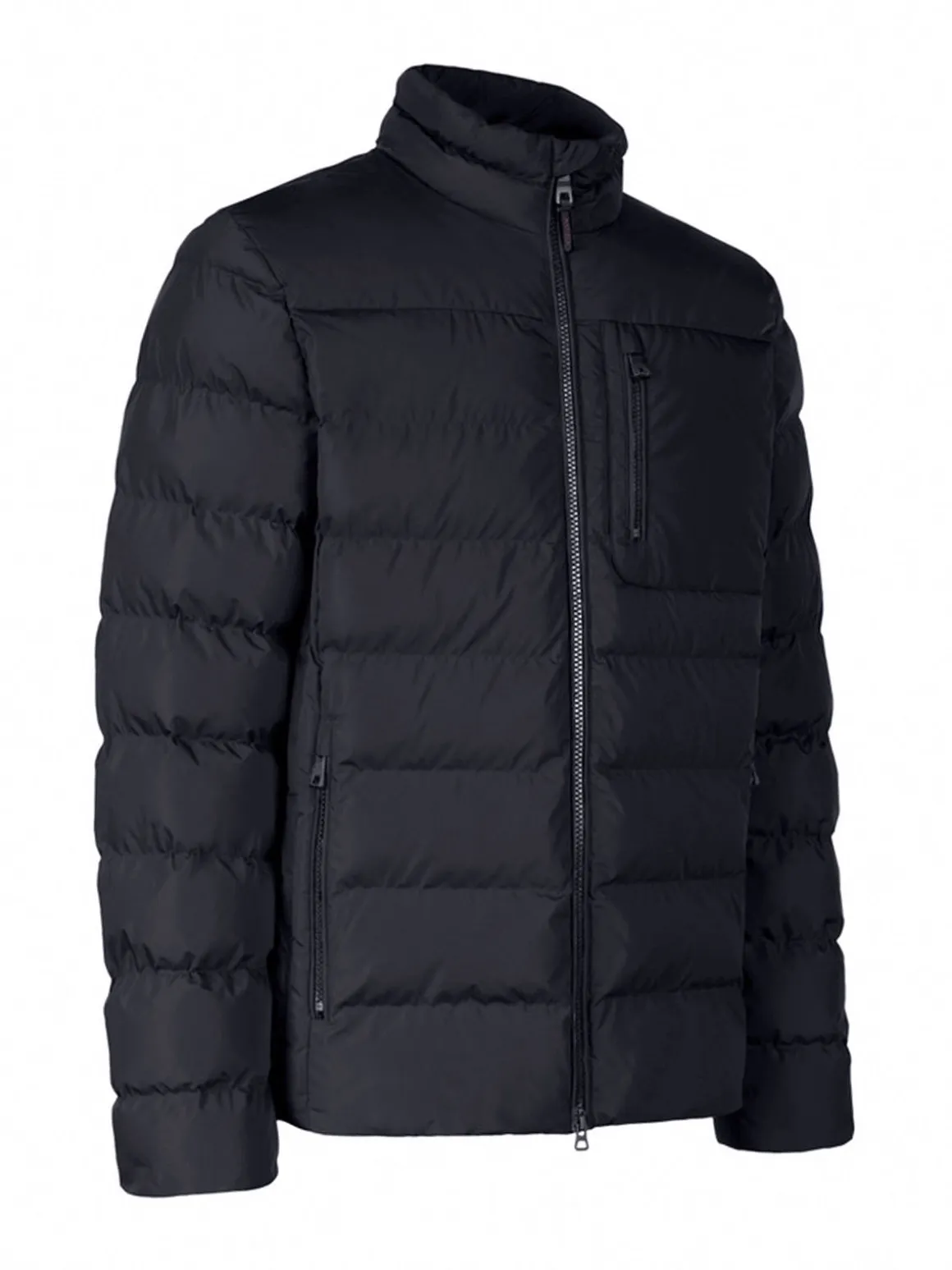 Geox SNAKE Giubbotto imbottito da uomo con zip - blu scuro