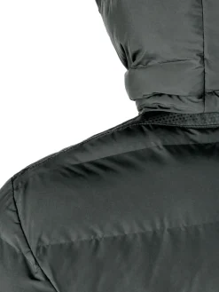Geox SPHERICA Giubbotto imbottito da uomo con cappuccio e zip - militare