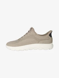Geox SPHERICA PLUS Sneakers uomo con lacci elastici - fango