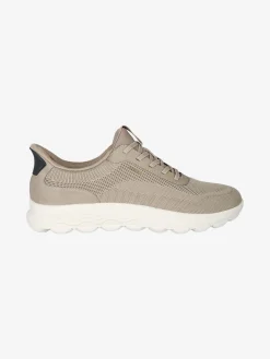 Geox SPHERICA PLUS Sneakers uomo con lacci elastici - fango