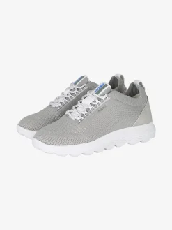 Geox SPHERICA Sneakers donna in maglia - grigio