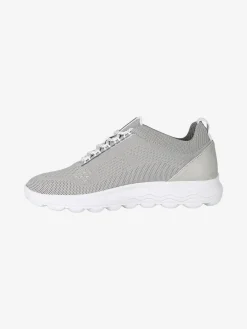 Geox SPHERICA Sneakers donna in maglia - grigio