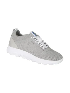 Geox SPHERICA Sneakers donna in maglia - grigio