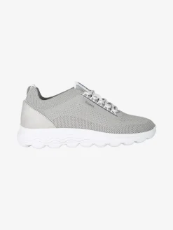 Geox SPHERICA Sneakers donna in maglia - grigio