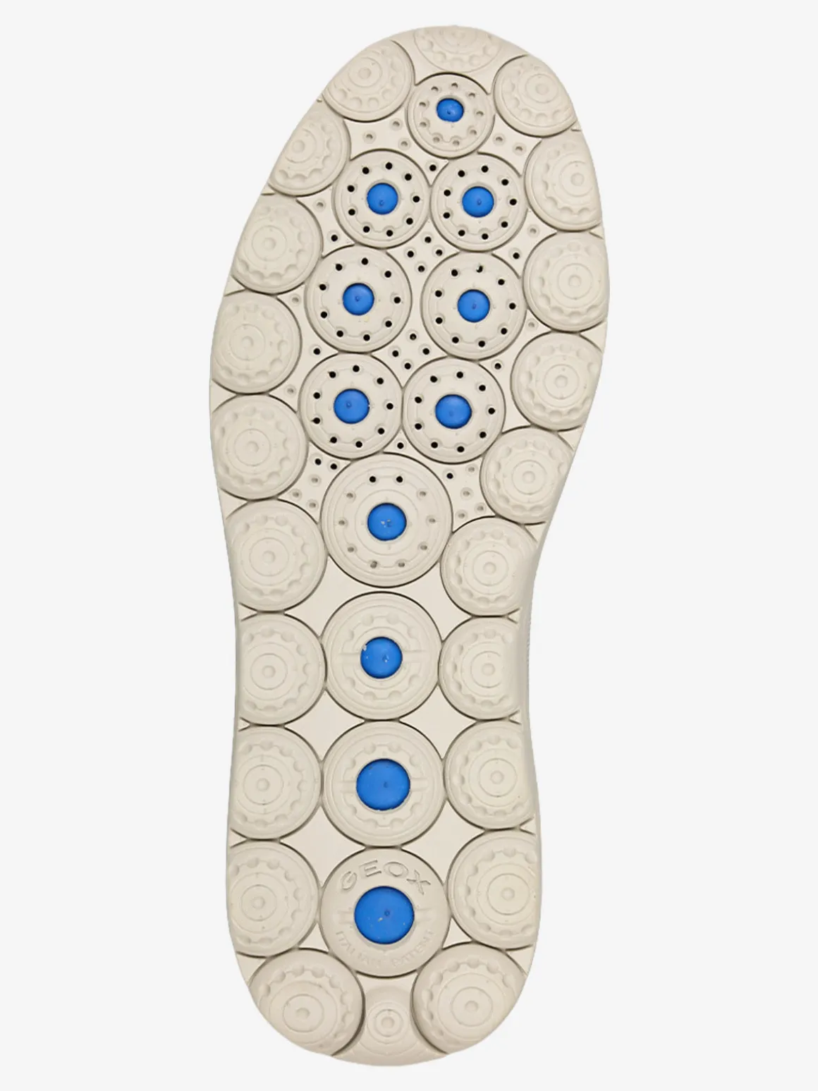 Geox SPHERICA Sneakers uomo stringate in maglia - fango