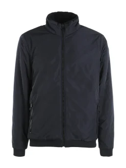 Geox SWEATER Giacca reversibile da uomo con zip - blu scuro