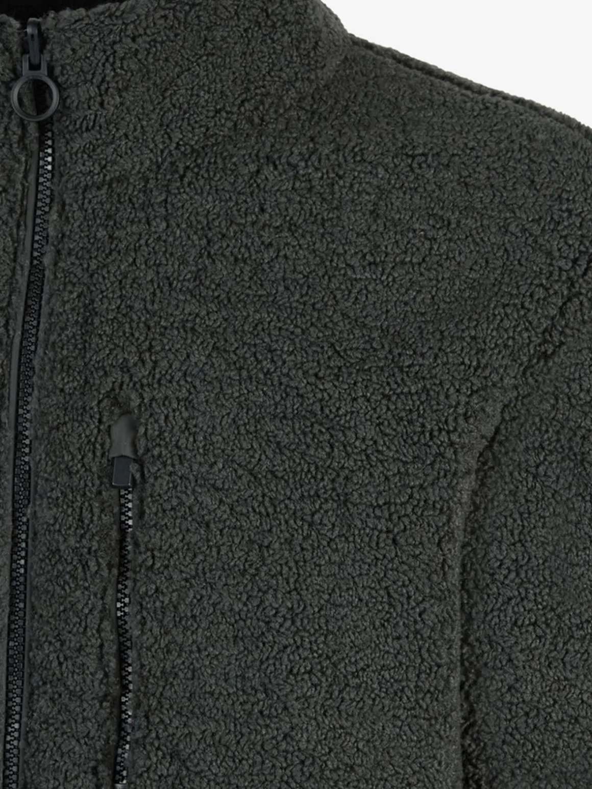 Geox SWEATER Giacca reversibile da uomo con zip - militare