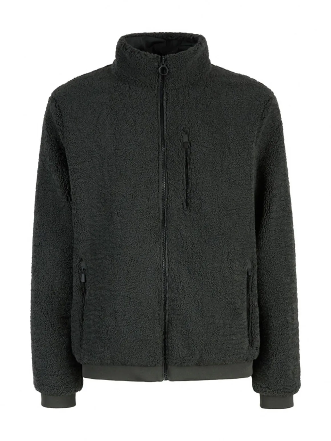 Geox SWEATER Giacca reversibile da uomo con zip - militare