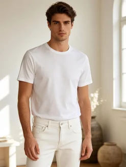 Geox T-shirt manica corta uomo in cotone