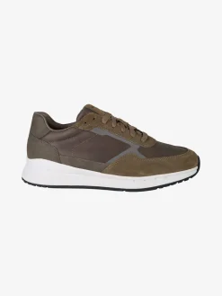 Geox U BRANTHON A Sneakers in pelle scamosciata da uomo - multicolore