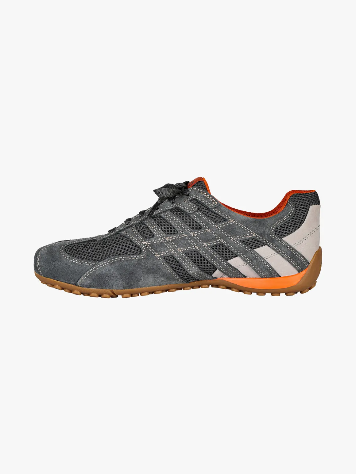 Geox U SNAKE ORIGINAL A Sneakers in pelle scamosciata da uomo