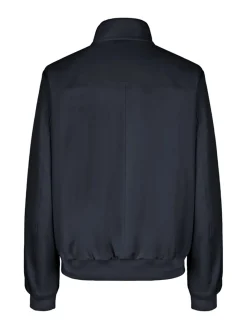 Geox VINCIT Giacca imperbeabile da uomo con zip - blu scuro