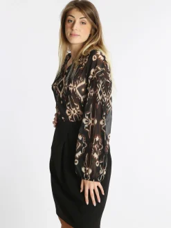 Ghisleri Blusa da donna con maniche ampie