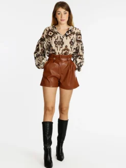 Ghisleri Blusa da donna con maniche ampie