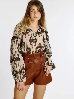 Ghisleri Blusa da donna con maniche ampie
