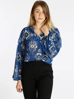 Ghisleri Blusa da donna con maniche ampie
