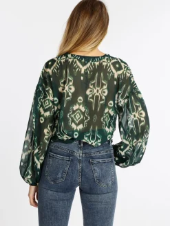 Ghisleri Blusa da donna con maniche ampie