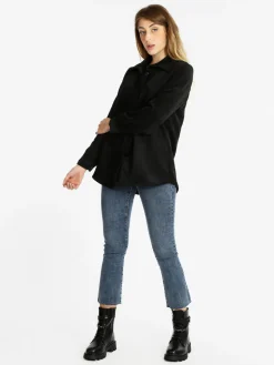 Ghisleri Camicia da donna in velluto