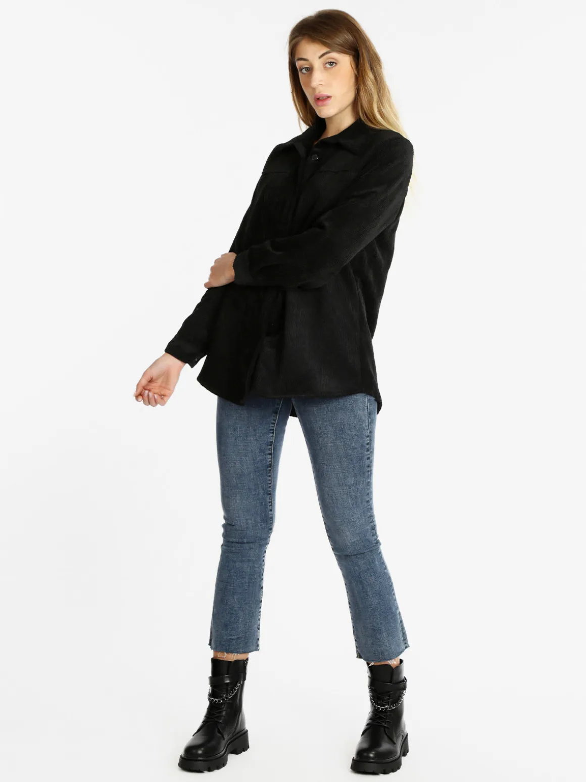 Ghisleri Camicia da donna in velluto