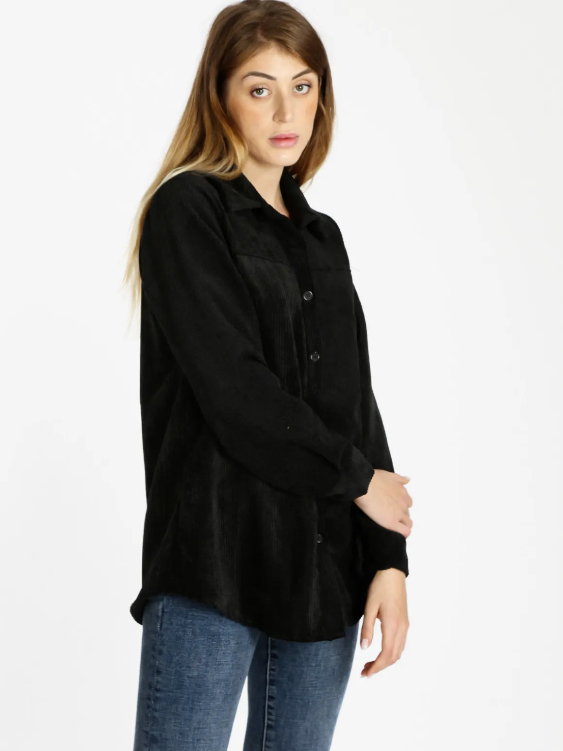 Ghisleri Camicia da donna in velluto