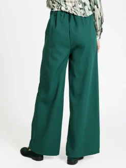 Ghisleri Pantaloni donna ampi a vita alta