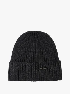 Gian Marco Venturi Cappello in maglia con risvolto - antracite