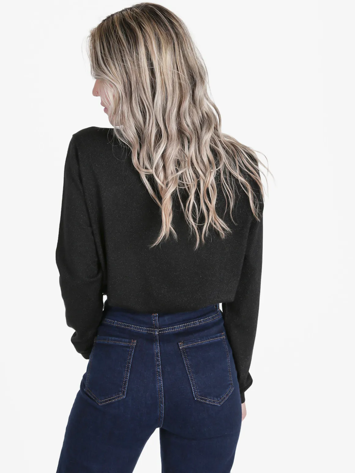 Gian Marco Venturi Maglia dolcevita da donna in lurex