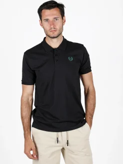Gian Marco Venturi Polo da uomo in cotone a maniche corte
