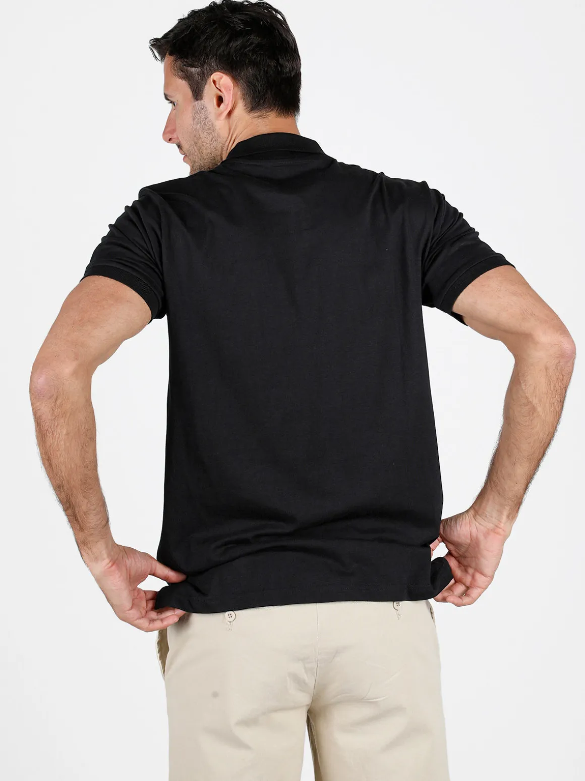 Gian Marco Venturi Polo da uomo in cotone a maniche corte
