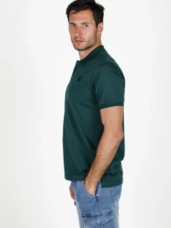 Gian Marco Venturi Polo da uomo in cotone a maniche corte