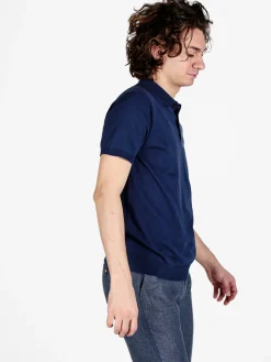 Gian Marco Venturi Polo da uomo in cotone a maniche corte