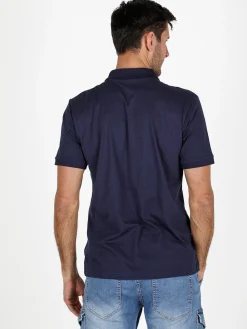 Gian Marco Venturi Polo da uomo in cotone a maniche corte