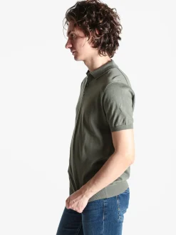 Gian Marco Venturi Polo da uomo in cotone a maniche corte