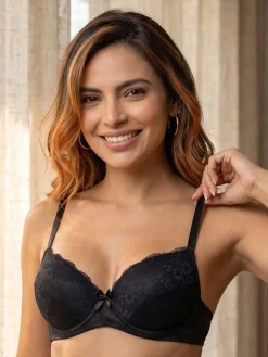 Gian Marco Venturi Reggiseno imbottito preformato con pizzo ZIRCONE