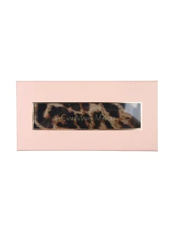 Gian Marco Venturi Sciarpa animalier da donna sfrangiata - beige